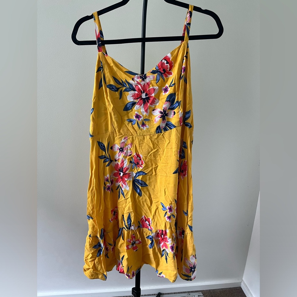 Old Navy yellow sundress